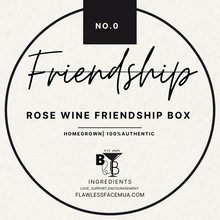 Load image into Gallery viewer, Rose Wine Friendship Box

