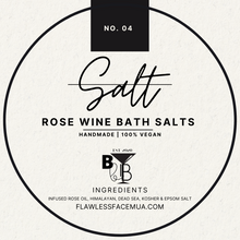 Load image into Gallery viewer, Rose Wine Bath Salt
