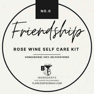 Rose Wine Friendship Selfcare Kit